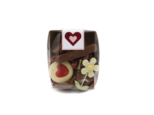 Bakje chocolade voor moeder